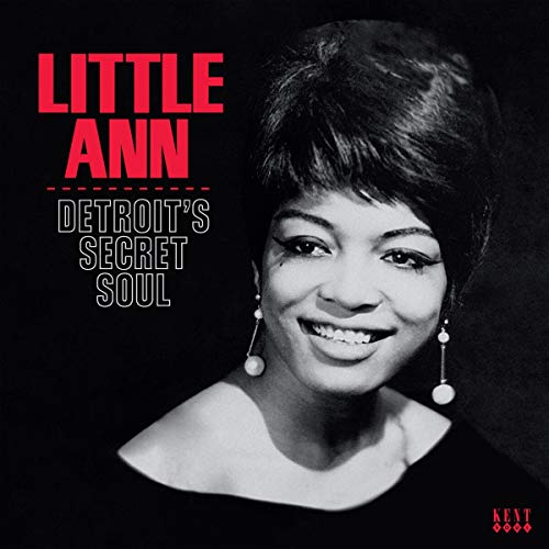 CD cover featuring a smiling Black woman, Little Ann, with red text.