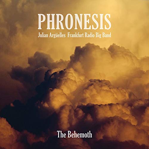 CD cover for Phronesis’ “The Behemoth” featuring cloudy, golden-toned artwork.