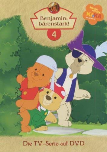 DVD cover featuring three cartoon bears in colorful costumes.