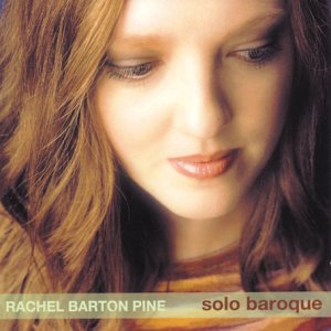 CD cover featuring violinist Rachel Barton Pine in a close-up portrait.