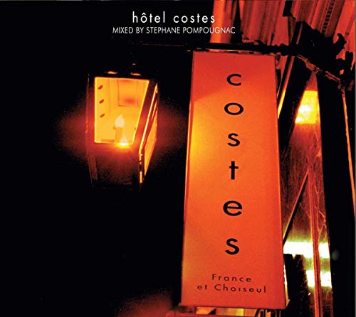 Hotel Costes CD cover with a warmly lit lantern and red text.