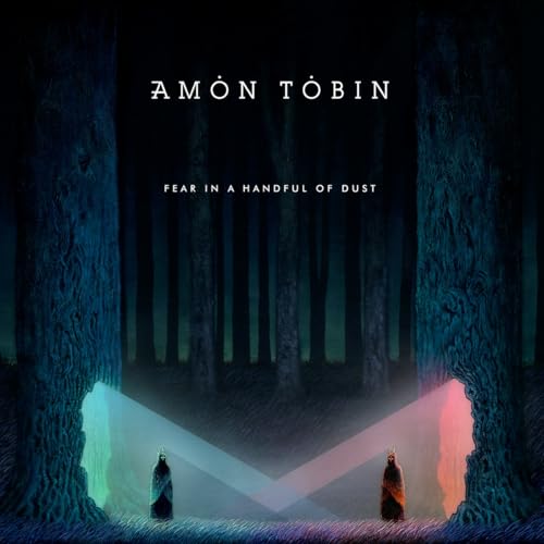 Album cover for Amon Tobin’s “Fear In A Handful Of Dust,” dark forest scene.