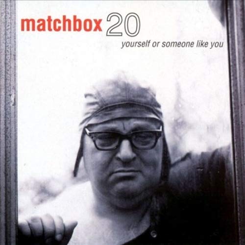 Matchbox Twenty album cover: a grayscale portrait of an older man.