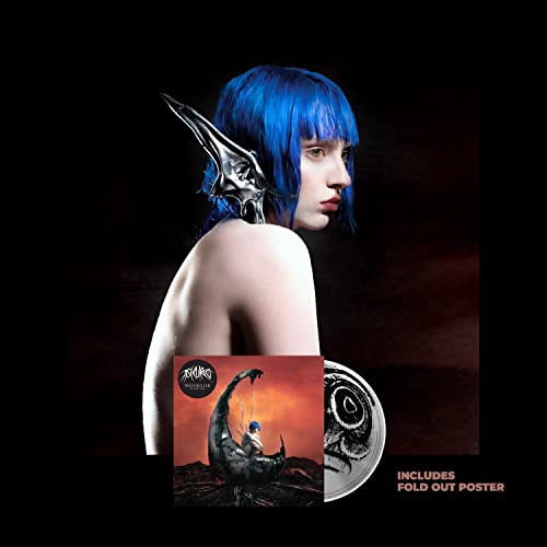 Ashnikko “Weedkiller” CD with artist portrait and album artwork shown.