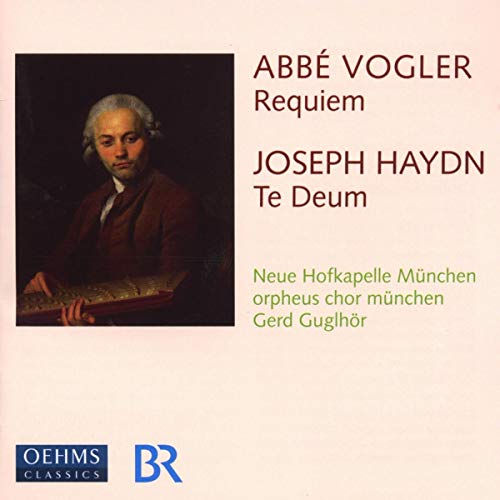CD cover featuring a portrait of Joseph Haydn and text details.