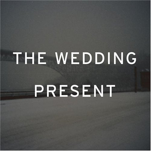 CD cover for "The Wedding Present" album, snowy blurred background.