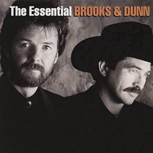 CD cover featuring portraits of country musicians Brooks & Dunn.