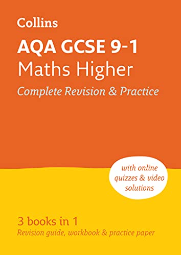 Collins GCSE Grade 9-1 Revision - AQA GCSE 9-1 Maths Higher All-in-One Complete Revision and Practice
