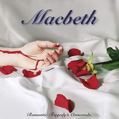 CD cover: hand with blood, roses, and the title "Macbeth".