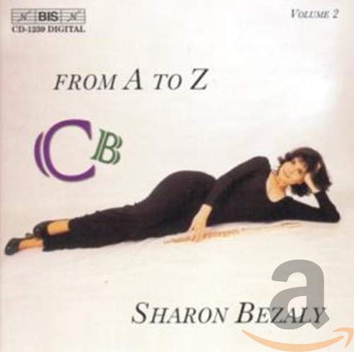 CD cover for Bezaly's "From A to Z, Volume 2" featuring a reclining woman.