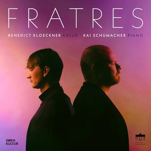 CD cover featuring portraits of two men, Benedict Kloeckner and Kai Schumacher.