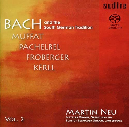 CD cover for "Bach and the South German Tradition, Vol. 2" by Martin Neu.