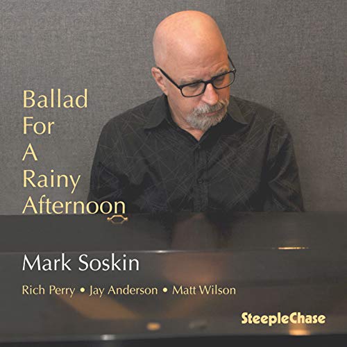 CD cover featuring Mark Soskin at a piano, with text details.