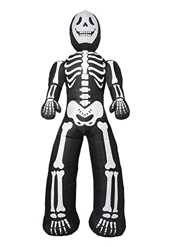 Giant Outdoor Inflatable Skeleton, 10ft