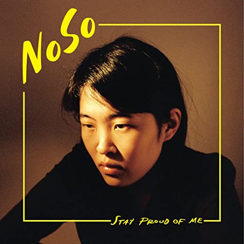 CD cover for Noso’s “Stay Proud Of Me” featuring a portrait.