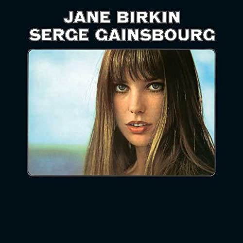Album cover featuring a close-up portrait of Jane Birkin with brown hair.