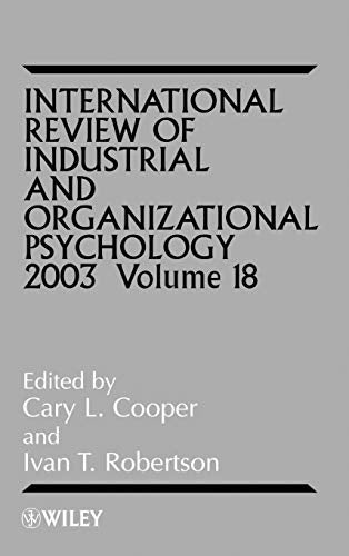 International Review of Industrial and Organizational Psychology: Vol. 18