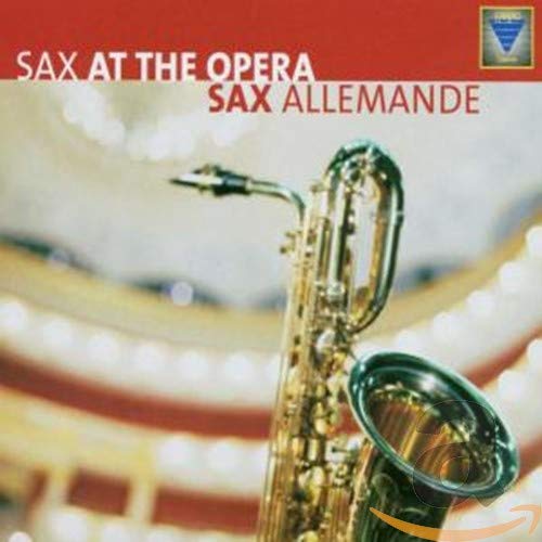 CD cover featuring a saxophone against a blurred opera house backdrop.