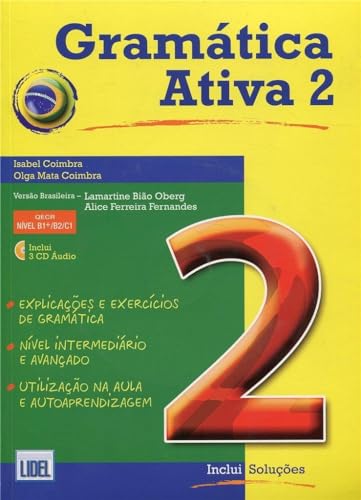 Gramatica Ativa 2 - Brazilian Portuguese course - with audio download : B1+/B2/C1
