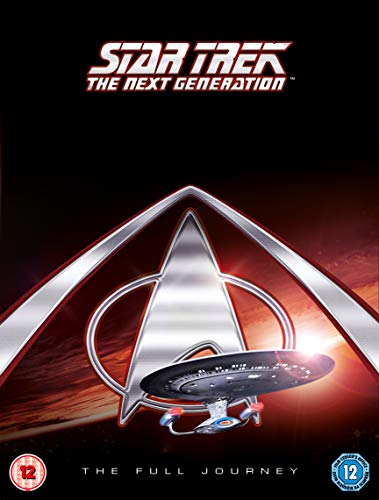 Star Trek: The Next Generation DVD cover with the Enterprise spaceship.