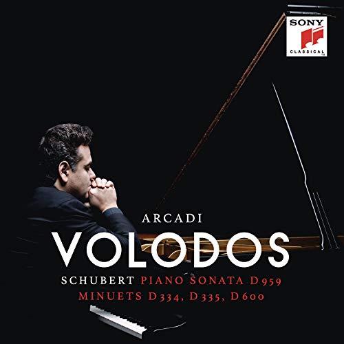 CD cover featuring pianist Arcadi Volodos and a grand piano.