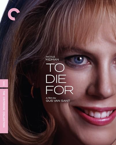 Blu-ray cover for "To Die For" featuring Nicole Kidman's portrait.
