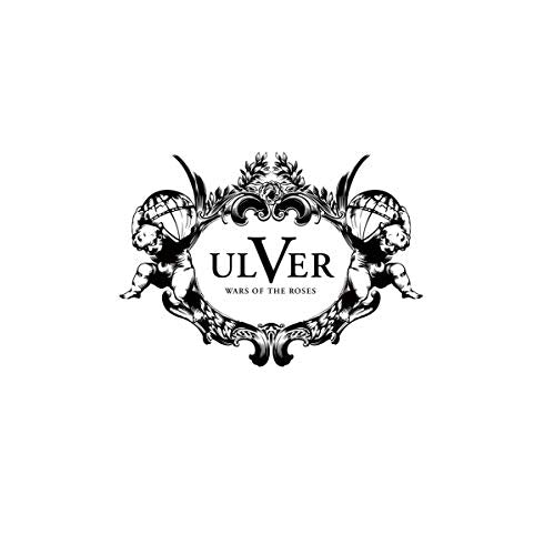 Black and white ornate logo for Ulver’s “Wars Of The Roses.”