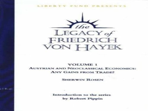 DVD cover for "The Legacy of Friedrich von Hayek, Volume 1.