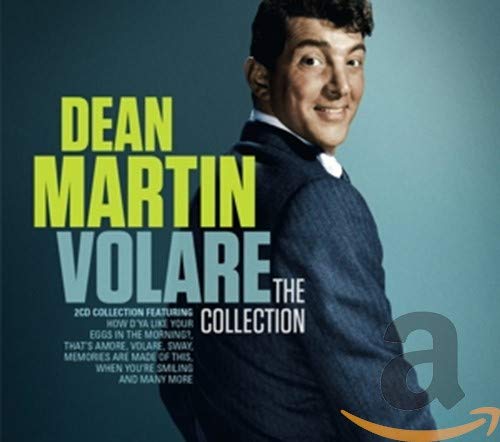 Dean Martin album cover featuring a smiling portrait and bold text.