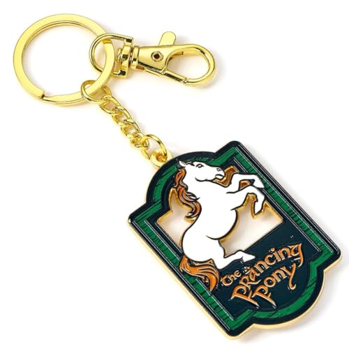 Lord Of The Rings Prancing Pony Pub Sign Keyring