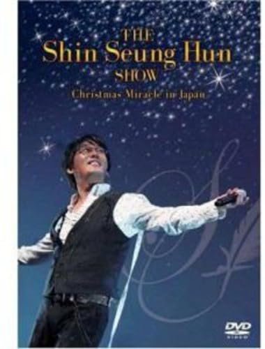 DVD cover for “Christmas Miracle in Japan” featuring a man performing.
