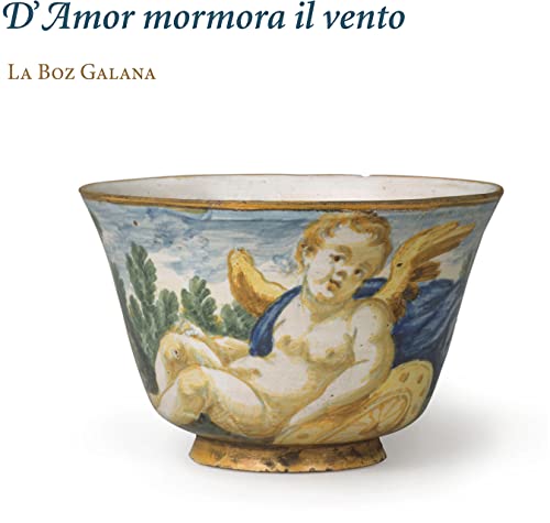 CD cover featuring a painted ceramic bowl with a cherub design.
