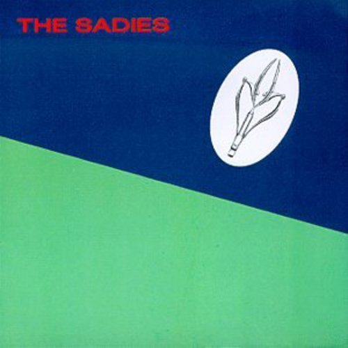 CD cover for The Sadies’ “Precious Moments” with blue, green, and a plant drawing.