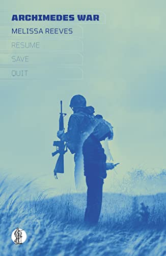 Book cover: soldier with rifle standing in a field of grass.