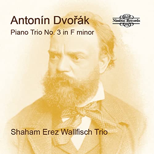 CD cover featuring a sepia-toned portrait of composer Antonín Dvořák.