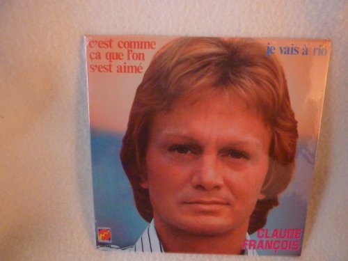 CD cover featuring a portrait of Claude François with blue background.