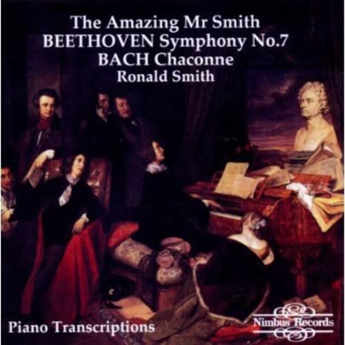 CD cover featuring portraits of composers Beethoven, Bach, and Smith.