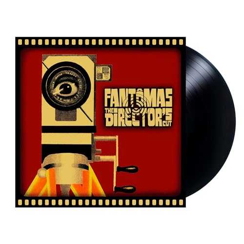 Fantomas - Director's Cut" vinyl record with a film camera illustration.