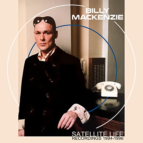 Billy Mackenzie portrait on “Satellite Life” CD cover, 1994-1996.