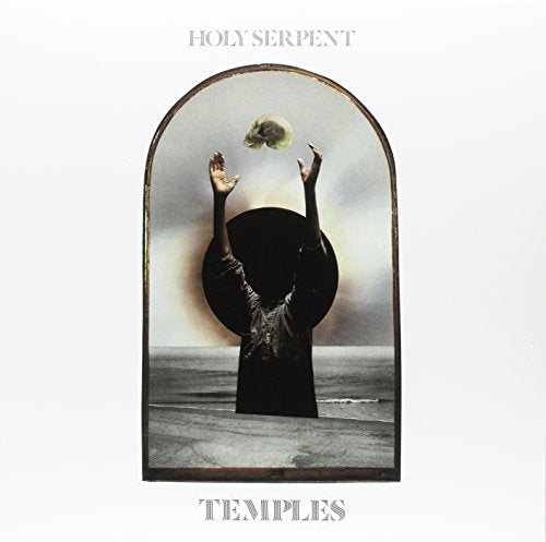 Album cover: figure with skull in arched window, titled "Temples".