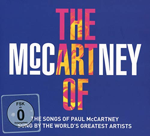 DVD cover for "The Art Of McCartney" with bold text and a portrait.