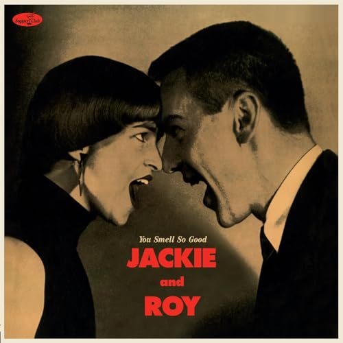 Record cover featuring a close-up of a man and woman facing each other.