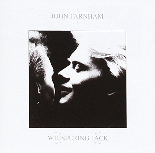 Black and white album cover featuring two faces in close proximity.