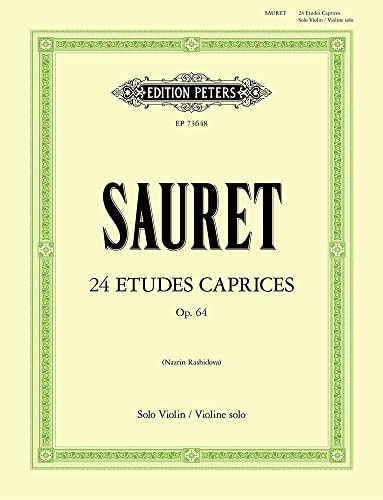 24 Etudes Caprices, Op. 64 : Solo Violin