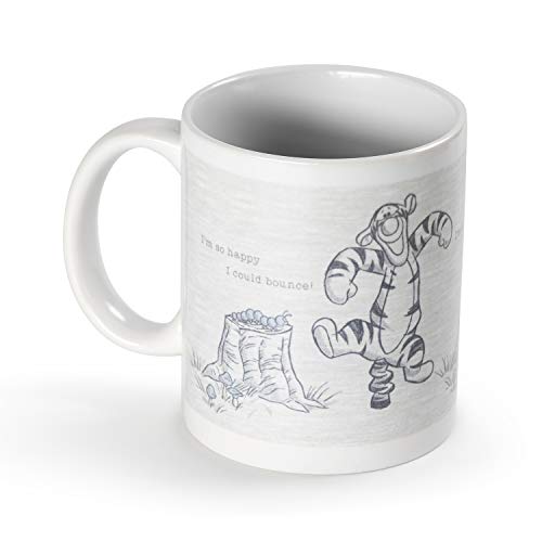 Winnie the Pooh (Bounce) 11oz/315ml White Mug