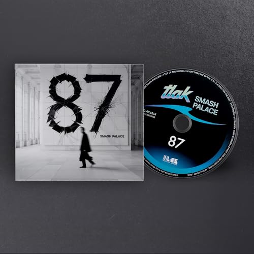 SMASH PALACE - 87" CD case and disc with numbers and a figure.