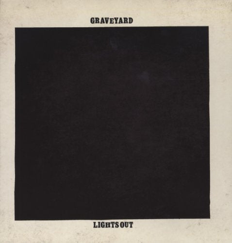 Vinyl record cover: black square with "Graveyard" and "Lights Out" text.