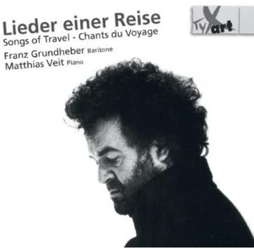 CD cover featuring a black and white portrait of a man with curly hair.