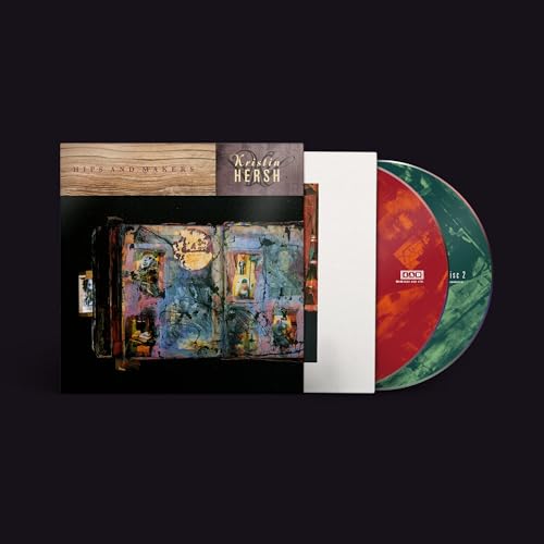 Kristin Hersh "Hips And Makers" 30th Anniversary CD with colorful vinyl records.