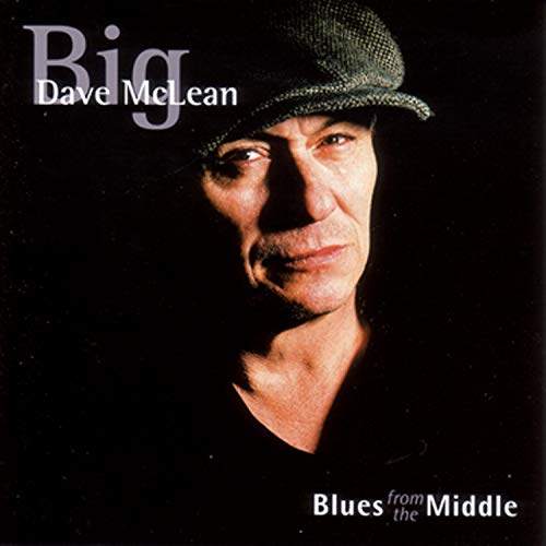 CD cover featuring portrait of blues musician Big Dave McLean.